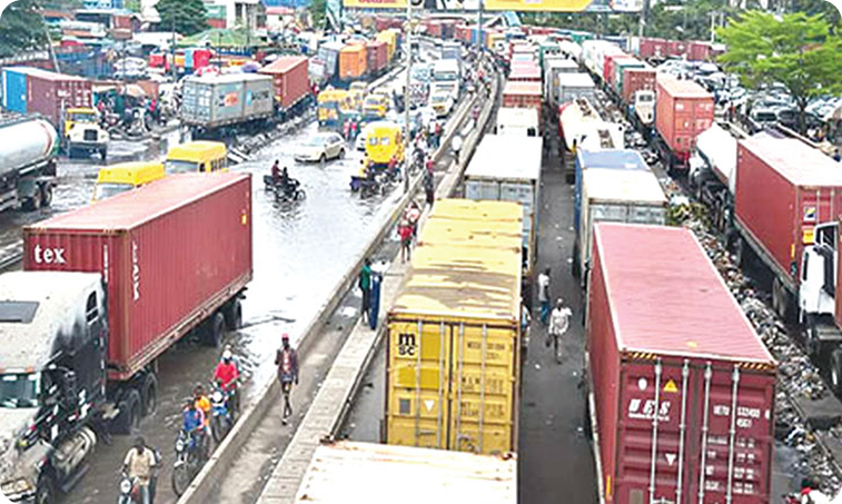 Traffic congestion before transformation